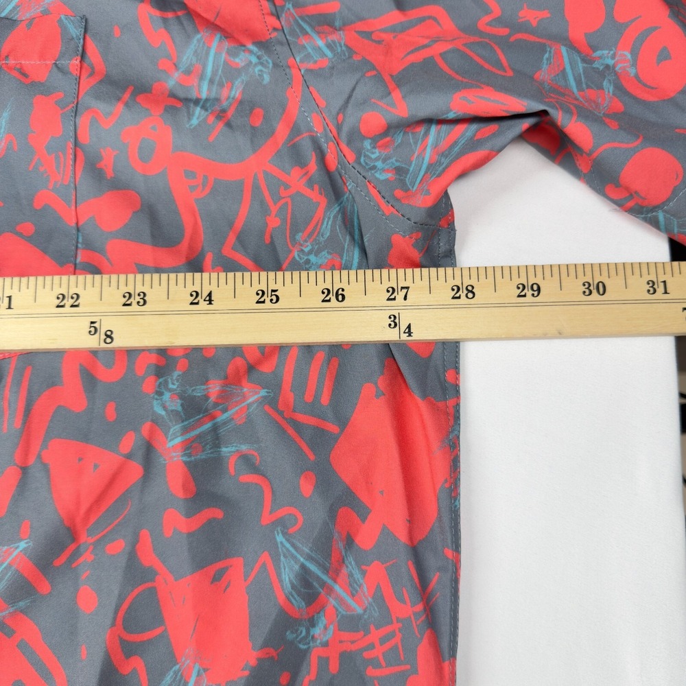 DIXXON Flannel Co SCREECH Sz 3X Party Shirt Button Up Hawaiian Camp Jet Ski Pink - Picture 8 of 13